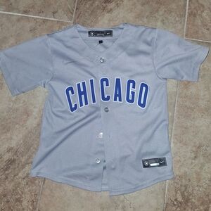 Gray Kids Chicago Baseball Jersey 4t